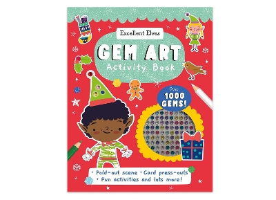 Gem Art Activity Book: Excellent Elves