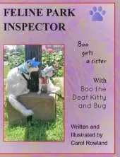 Boo gets a sister: Feline Park Inspector