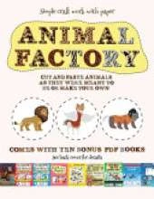 Simple craft work with paper (Animal Factory - Cut and Paste): This book comes with a collection of downloadable PDF books that will help your child make an excellent start to his/her education. Books are designed to improve hand-eye coordination, deve