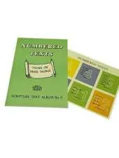 Numbered Texts: Childdren's Gummed Text Album 3