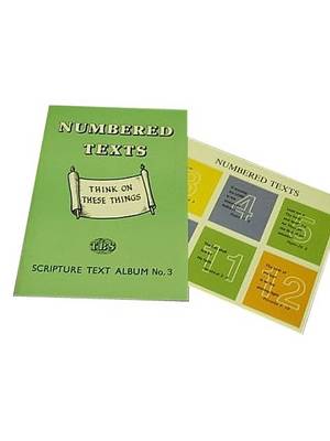 Numbered Texts: Childdren's Gummed Text Album 3