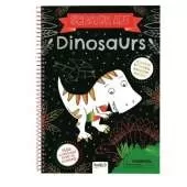Dinosaurs: Scratch Art