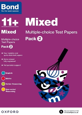 Bond 11+: Mixed: Multiple-choice Test Papers (for GL Assessment & other 11 plus exams): Pack 2