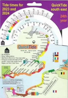 QuickTide south east 2023/2024  24th year: Tide times of south-east England and northern France
