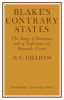 Blake's Contrary States: The 'Songs of Innocence and Experience' as Dramatic Poems