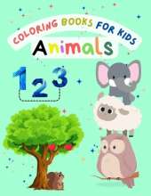 Animal coloring book for kids