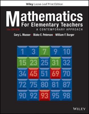 Mathematics for Elementary Teachers: A Contemporary Approach