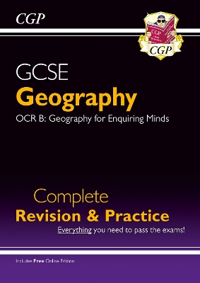 GCSE Geography OCR B Complete Revision & Practice includes Online Edition: for the 2025 and 2026 exams