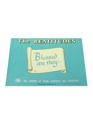 Beatitudes Colouring Book: Outline Texts Book 8