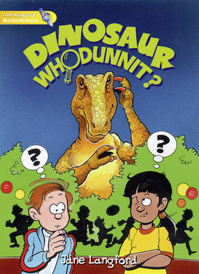 Literacy World Satellites Fiction Stage 1 Guided Reading Cards: Dinosaur Whodunnit Framework