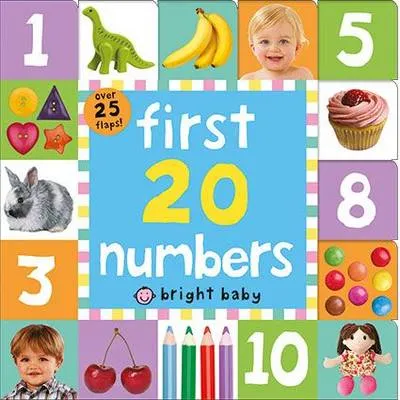 First 20 Numbers: Lift The Flap Tab Books