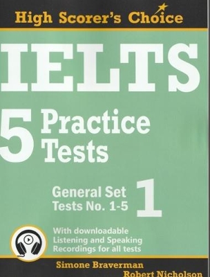 IELTS 5 Practice Tests, General Set 1: Tests No. 1-5