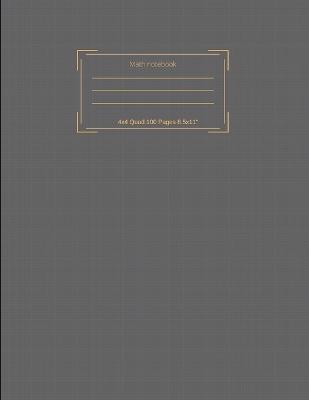 Math notebook