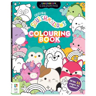 Kaleidoscope Squishmallows Feelin' Mallow Colouring Book