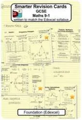 Smarter Revision Cards - GCSE Maths 9-1 Foundation (Edexcel): Written to match the Edexcel Foundation syllabus