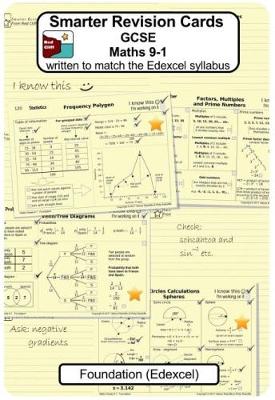 Smarter Revision Cards - GCSE Maths 9-1 Foundation (Edexcel): Written to match the Edexcel Foundation syllabus
