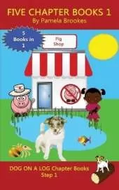Five Chapter Books 1: Sound-Out Phonics Books Help Developing Readers, including Students with Dyslexia, Learn to Read (Step 1 in a Systematic Series of Decodable Books)