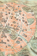 Paris, France Vintage Map Field Journal Notebook, 50 pages/25 sheets, 4x6
