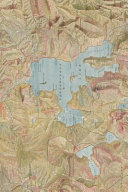 Yellowstone National Park Map Vintage Field Journal Notebook, 50 pages/25 sheets, 4x6