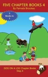 Five Chapter Books 4: Sound-Out Phonics Books Help Developing Readers, including Students with Dyslexia, Learn to Read (Step 4 in a Systematic Series of Decodable Books)