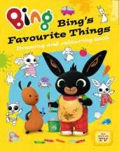 Bing's Favourite Things drawing and colouring book