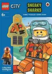 LEGO City: Sneaky Sharks Activity Book with Minifigure