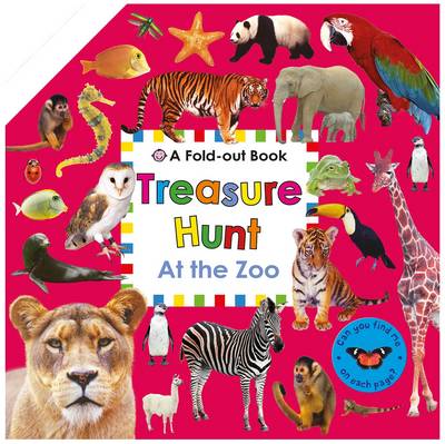 At The Zoo: Fold Out Treasure Hunt