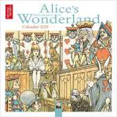 British Library: Alice's Adventures in Wonderland Mini Wall Calendar 2025 (Art Calendar)