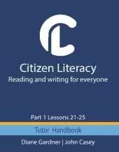 Citizen Literacy Tutor Handbook Part 1 Lessons 21 - 25