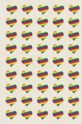 LGBTQ+ Rights Field Journal Notebook, 50 pages/25 sheets, 4x6