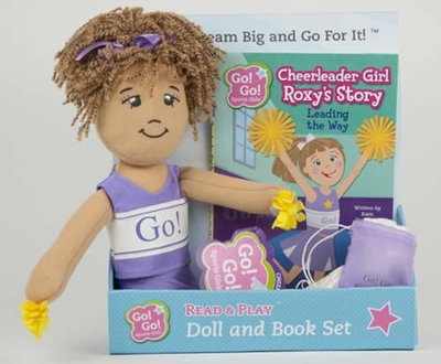 Cheerleader Girl Roxy's Story: Leading the Way: Read & Play Doll and Book Set