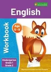 English Workbook for Kindergarten, Grade 1 and Grade 2 Linked to Common Core Standards - Perfect for classroom or home