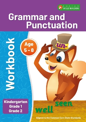 Grammar and Punctuation Workbook for Kindergarten, Grade 1 and Grade 2 ELA Linked to Common Core Standards - Perfect for classroom or home