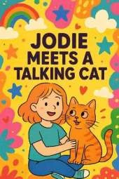 Jodie Meets A Talking Cat: A whisper, a purr, and a friendship that speaks-Jodie's magical journey with a talking cat begins.
