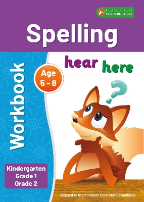 Spelling Workbook 2 for Kindergarten, Grade 1 and Grade 2 Sight Words ELA Linked to Common Core Standards - Perfect for classroom or home - Ages 5 - 8