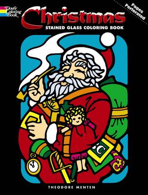 Christmas Stained Glass Coloring Book