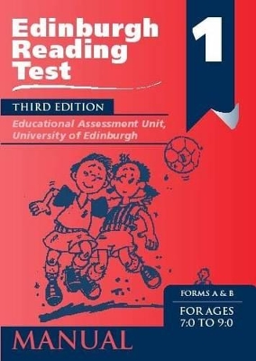 Edinburgh Reading Test (ERT) 1 Specimen Set: A Series of Diagnostic Teaching AIDS