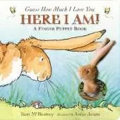 Guess How Much I Love You: Here I Am A Finger Puppet Book: Beloved classic bestselling story about love between a parent & child, with cuddly finger puppet – perfect for babies, toddlers, birthdays, playtime, bedtime & baby showers