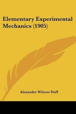 Elementary Experimental Mechanics (1905)