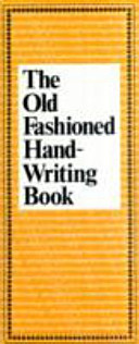The Old-fashioned Handwriting Book