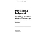 Developing Judgement: Assessing Children's Work in Mathematics