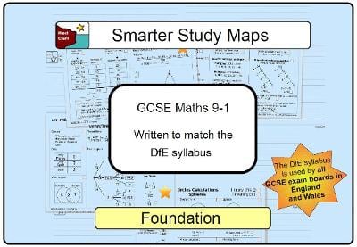 Smarter Study Maps - Maths GCSE 9-1: Foundation