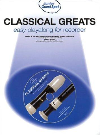 Junior Guest Spot: Classical Greats - Easy Playalong (Recorder)