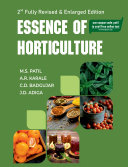 Essence of Horticulture: For ICAR Exams, AIEEA-PG, JRF, SRF, NET, SET, SAU'S, UPSC and Allied Agricultural Examinations