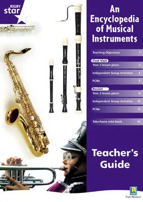Rigby Star Shared Year 2 Non-fiction: Encyclopedia of Musical Instruments Teachers Guide