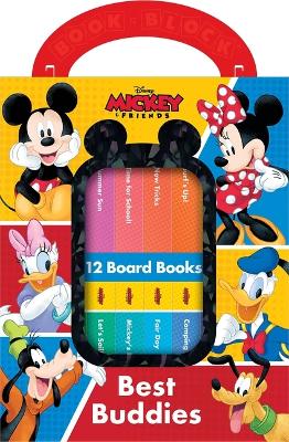 Disney Mickey & Friends Best Buddies My First Library 12 Board Books