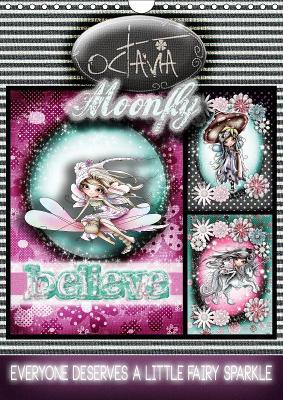 Octavia Moonfly 2019: An inspirational Monthly Calendar, 14 pages