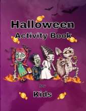 Halloween Activity Book for Kids