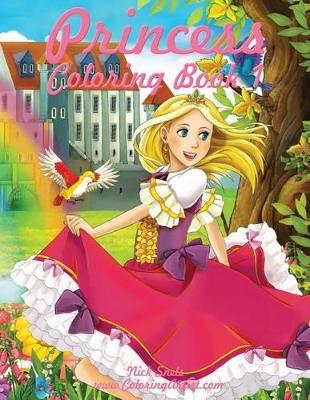 Princess Coloring Book 1