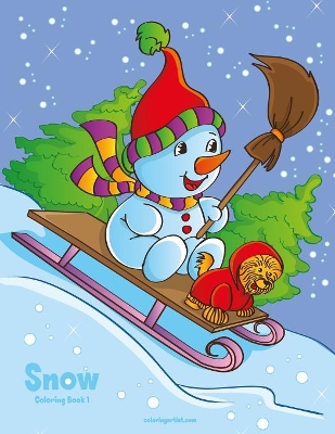 Snow Coloring Book 1